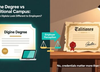 Online Degree Vs Traditional Campus Does The Diploma Look Different To ...