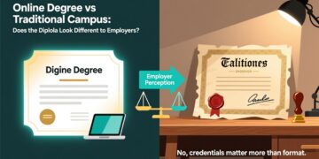 Online Degree Vs Traditional Campus Does The Diploma Look Different To ...